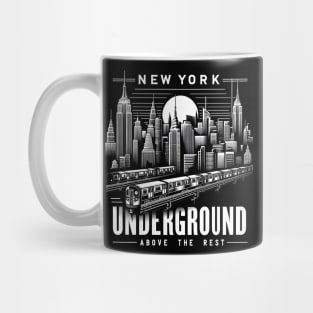 New York Underground NYC Subway Train Mug